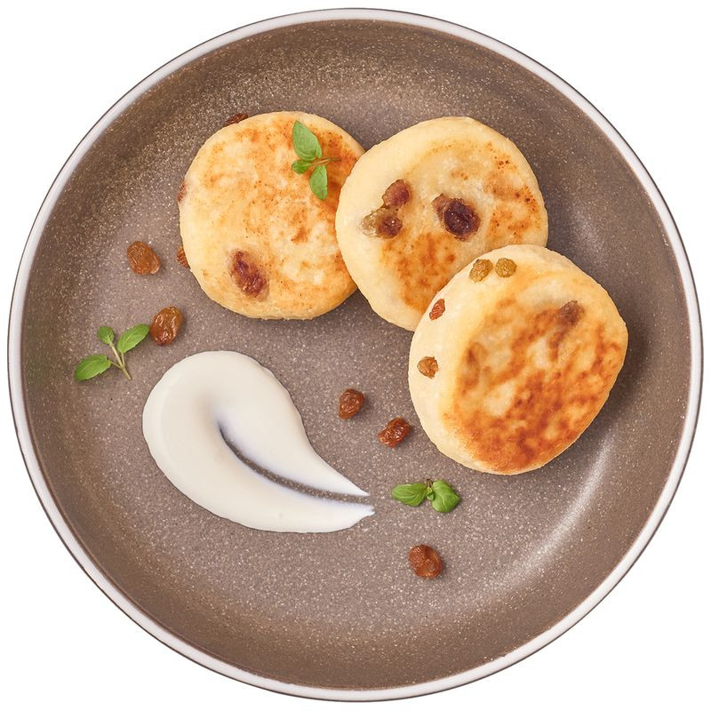 Изображение товара Сырники с изюмом Перекрёсток Select 220 г