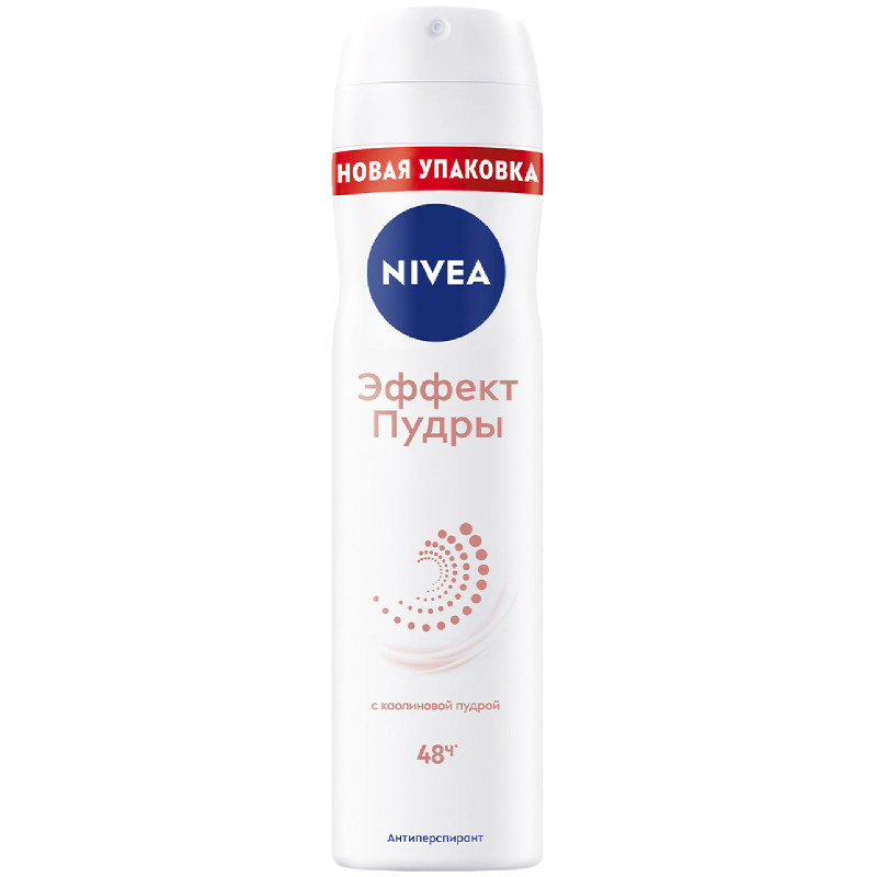 Изображение товара Дезодорант-антиперспирант спрей Nivea Эффект Пудры, 150мл