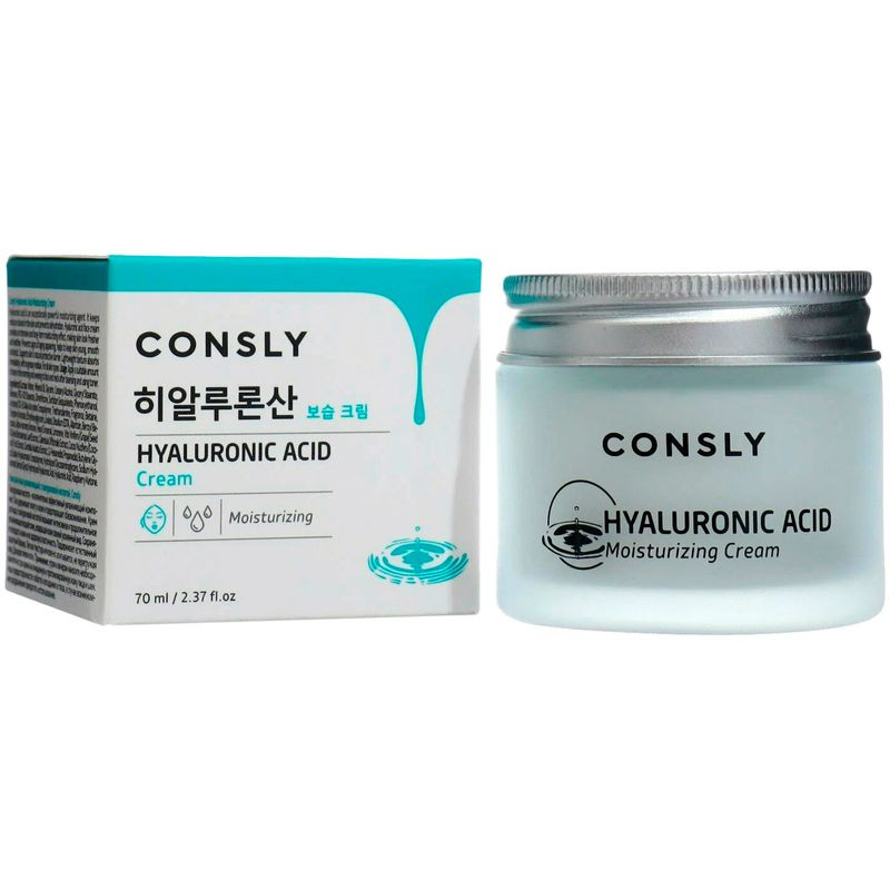 Изображение товара Увлажняющий крем Consly с гиалуроновой кислотой для лица, 70мл