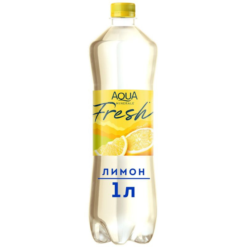 Изображение товара Вода питьевая Aqua Minerale Juicy лимон 1л натуральный цитрусовый вкус