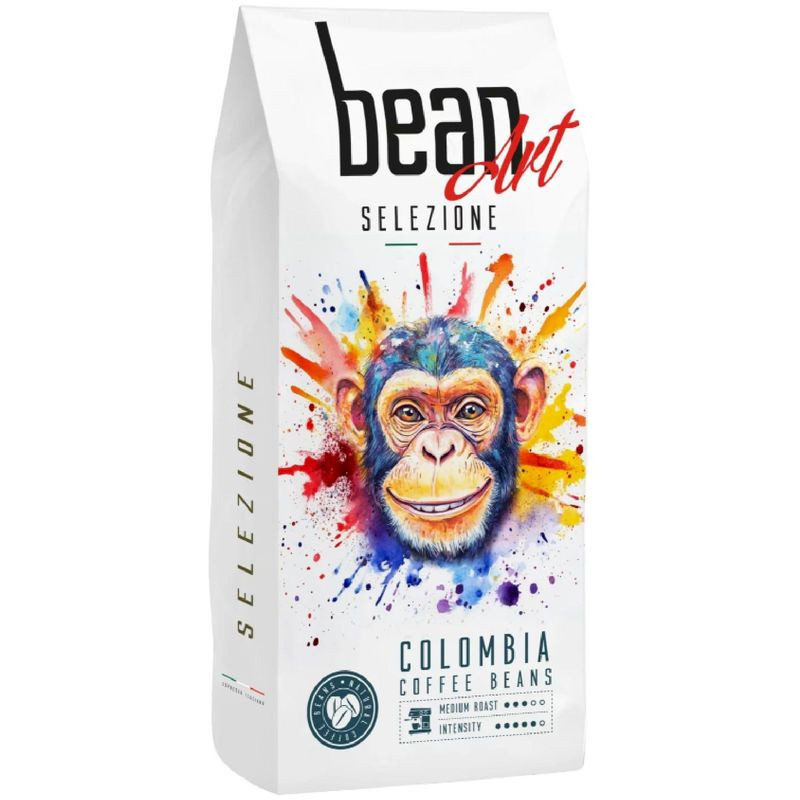 Изображение товара Кофе зерновой Bean Art Colombia 200г натуральный арабика