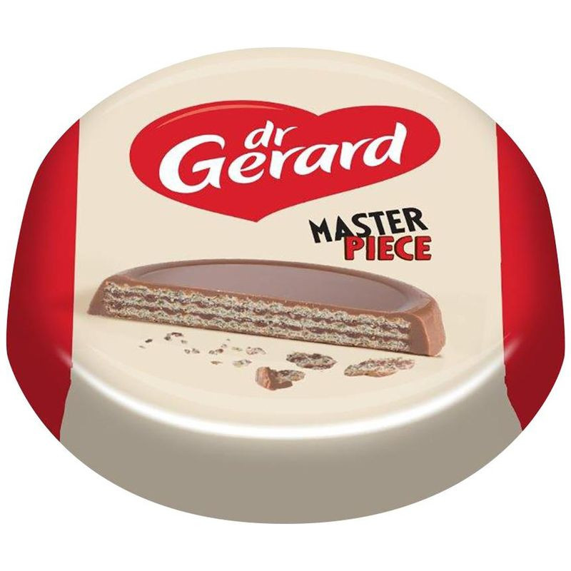 Изображение товара Вафли Dr Gerard Master Piece в шоколаде 28. 5 г - вкусное лакомство с Кремом