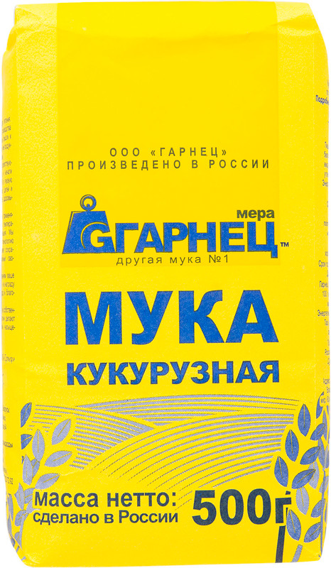 Изображение товара Мука Garnec кукурузная, 500г