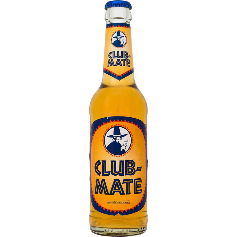 Напиток безалкогольный Club-Mate тонизирующий газированный, 330мл - купить с доставкой в Москве в Перекрёстке - 3486016