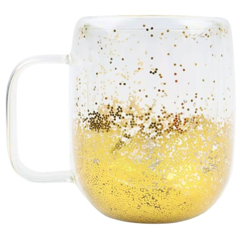 Изображение товара Кружка стеклянная в ассортименте 280мл - удобство и стиль
