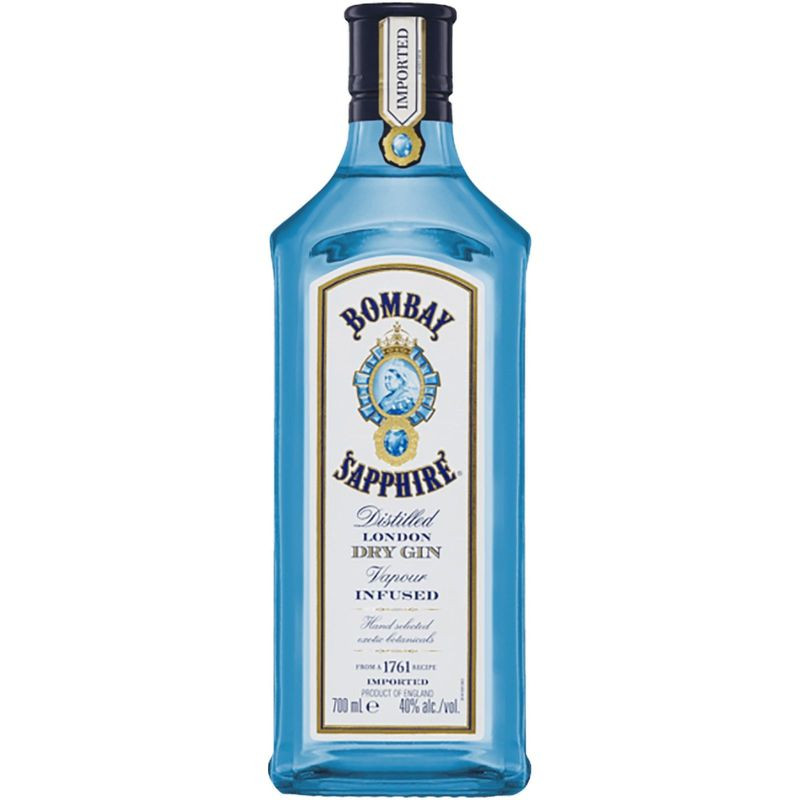 Изображение товара Джин Bombay Sapphire 40% 700 мл - классический английский джин высокого качества