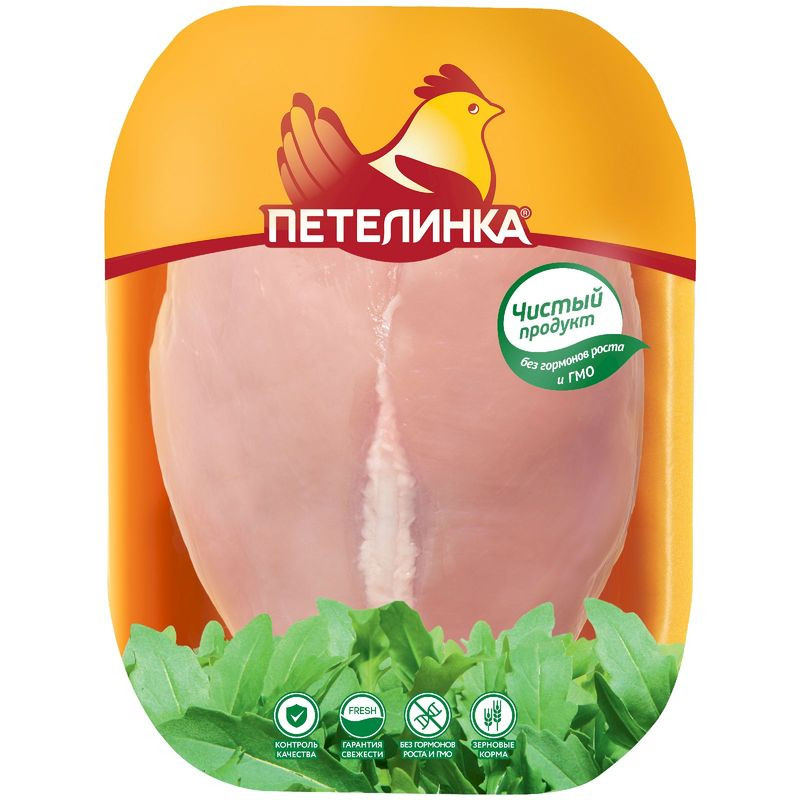 Изображение товара Куриная грудка Петелинка домашняя без кожи охлаждённая - свежий мясной продукт высокой качества