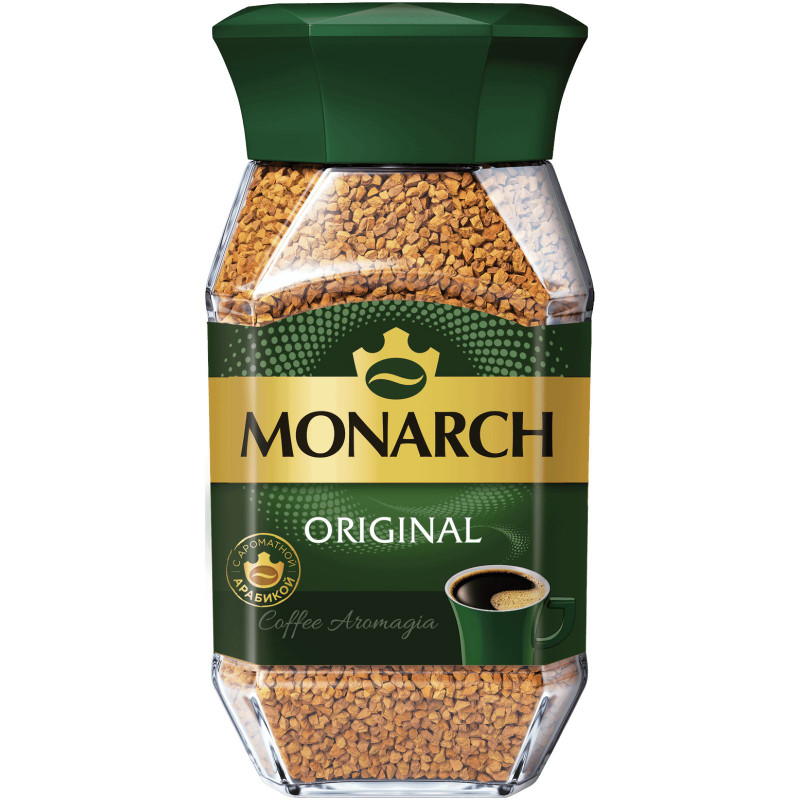 Изображение товара Кофе Monarch Original натуральный растворимый сублимированный, 95г