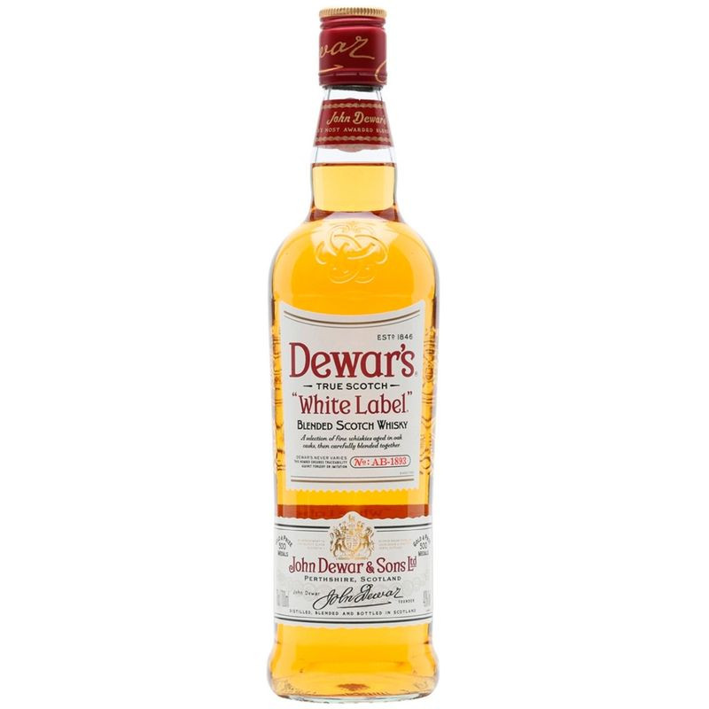 Изображение товара Виски Dewar's Вайт Лейбл 40% 700мл - Сладкий и пряный шотландский виски