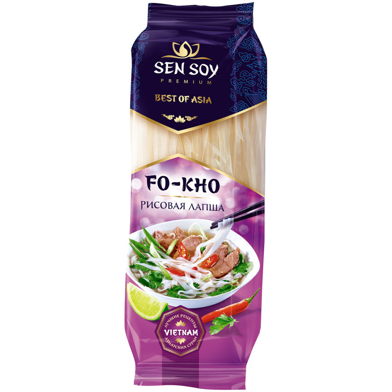 Изображение товара Лапша Sen Soy Fo-Kho рисовая, 200г