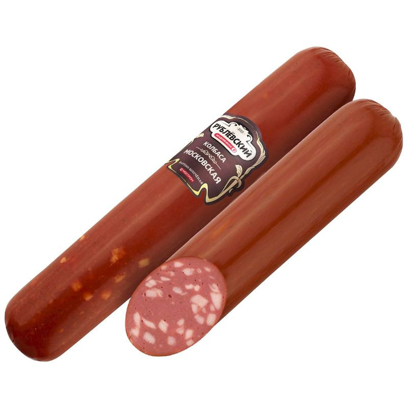 Колбаса варёно-копчёная Рублевский Московская высший сорт - купить с доставкой на дом в Перекрёстке