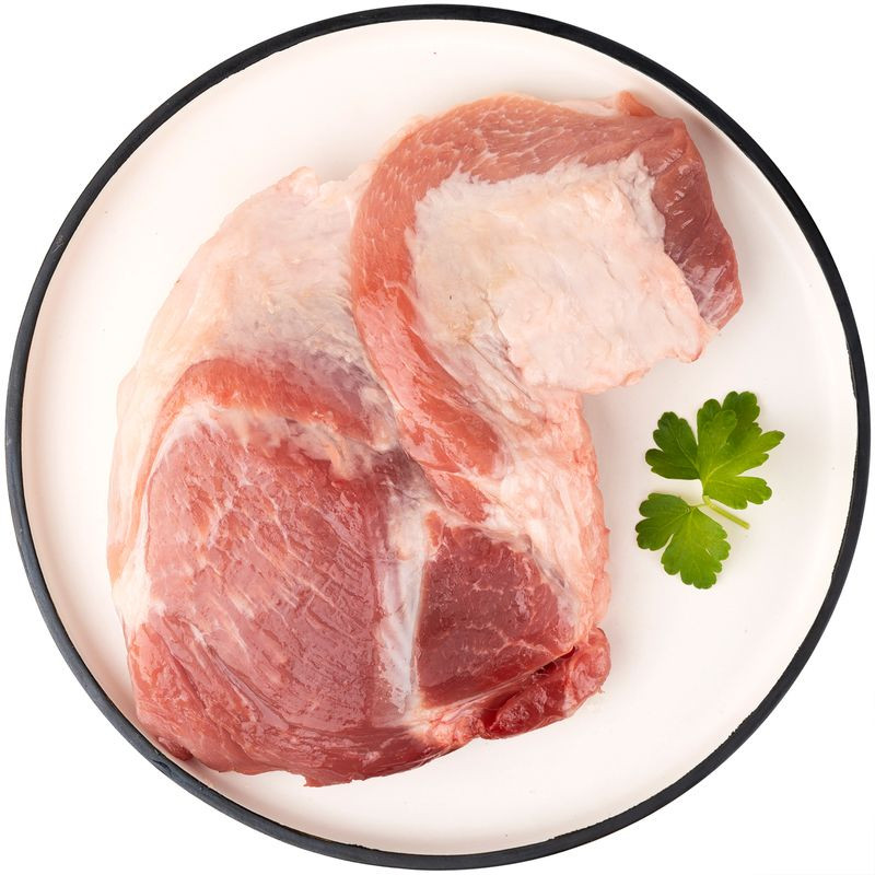 Изображение товара Свинина без кости крупнокусковая лопатка Собственное производство Перекрёсток
