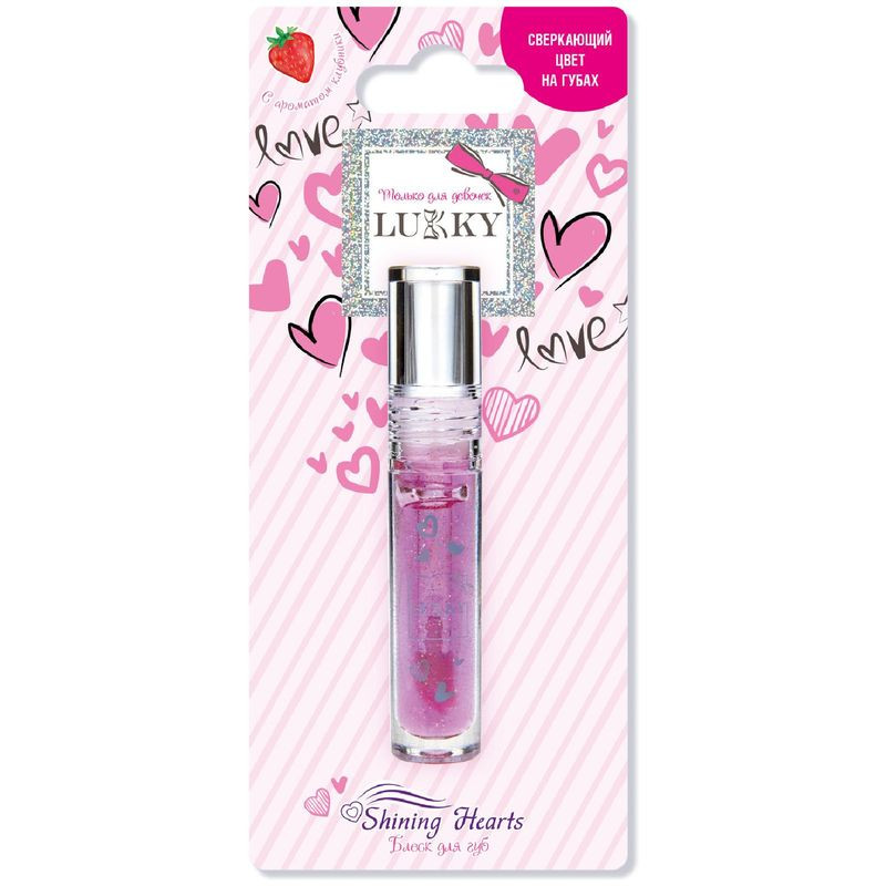 Изображение товара Блеск для губ Lukky Сверкающая звезда декоративная косметика яркий блеск для губ