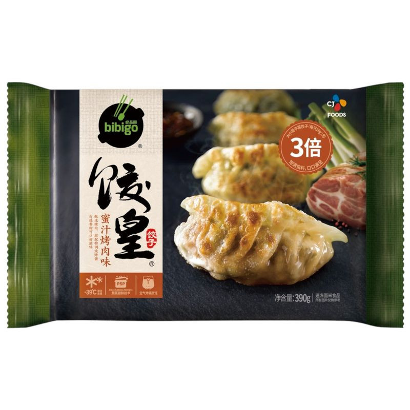 Изображение товара Дамплинги Бибиго кинг-сайз со вкусом барбекю замороженные 390г