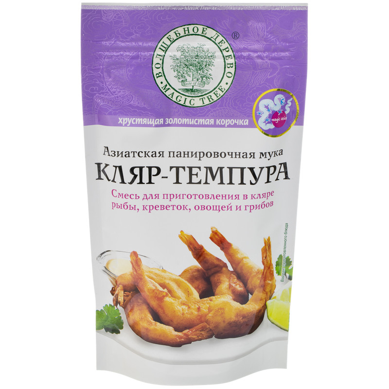 Изображение товара Смесь Волшебное Дерево кляр-темпура для приготовления в кляре, 150г