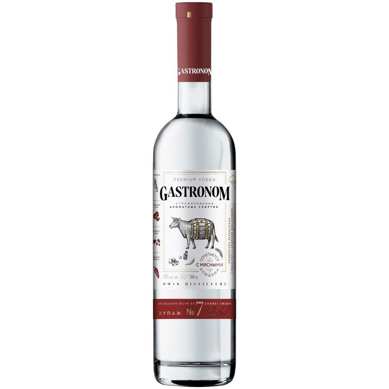 Изображение товара Водка Gastronom Особая Купаж №7 37.5% 500мл для мясных блюд