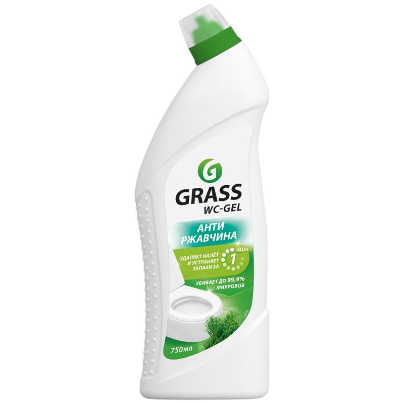 Изображение товара Средство чистящее Grass WC-Gel 750 мл для унитазов и сантехники