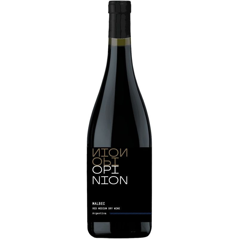 Изображение товара Вино Opinion Malbec красное полусухое 13% 750 мл Аргентина