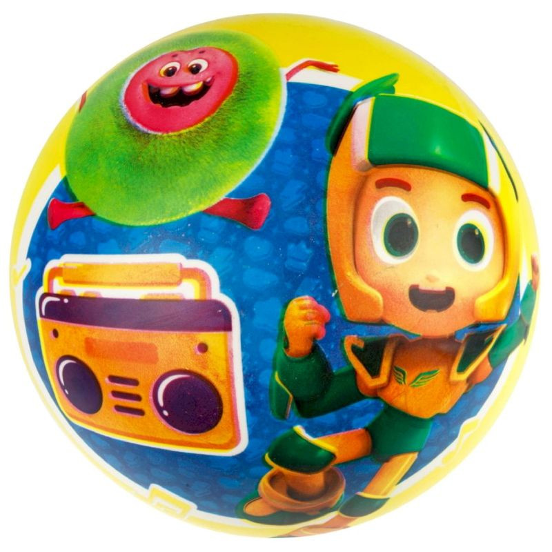 Изображение товара Мяч 1Toy Геройчики 23 см для детей активных игр и развлечений