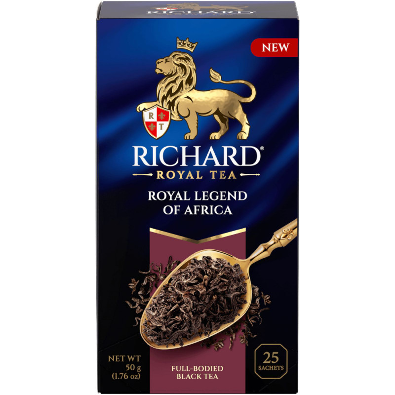 Изображение товара Чай Richard Royal legend of Africa чёрный байховый, 25х2г