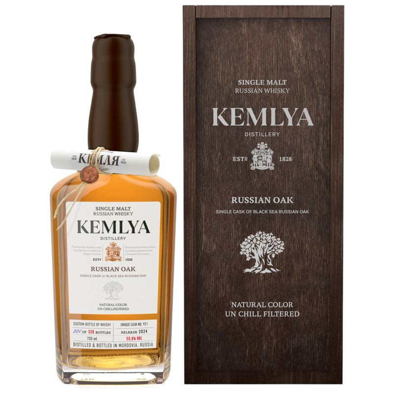 Изображение товара Виски Kemlya Russian Oak 50.9% 700ml