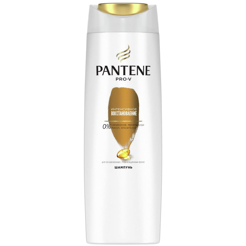 Изображение товара Шампунь Pantene Pro-V для слабых и повреждённых волос интенсивное восстановление, 250мл