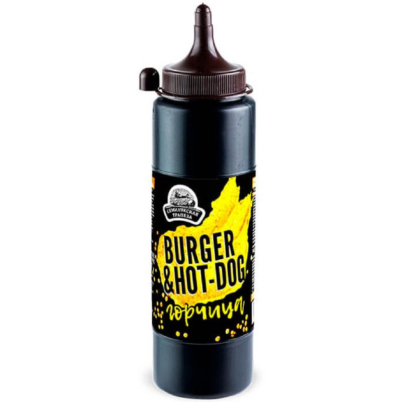 Изображение товара Горчица Семилукская трапеза burger hot-dog 250г острый