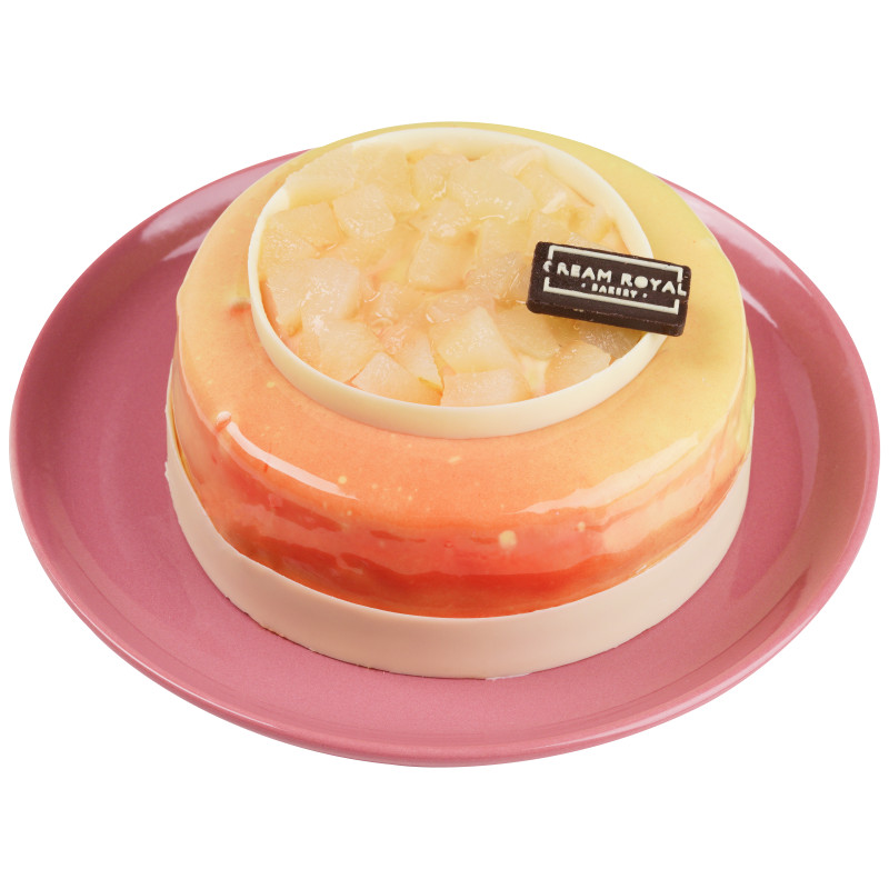 Изображение товара Торт Cream Royal Грушевый 420 г — фруктовый десерт с натуральными ингредиентами