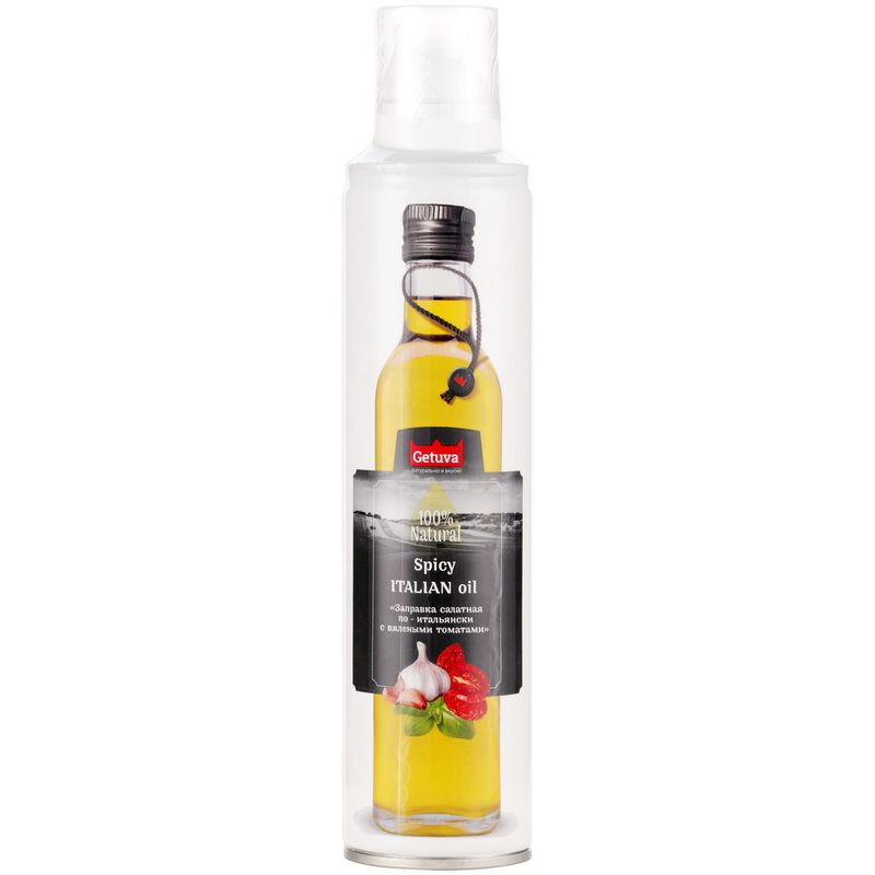 Изображение товара Масло подсолнечное с добавлением оливкового 250мл Getuva натуральное