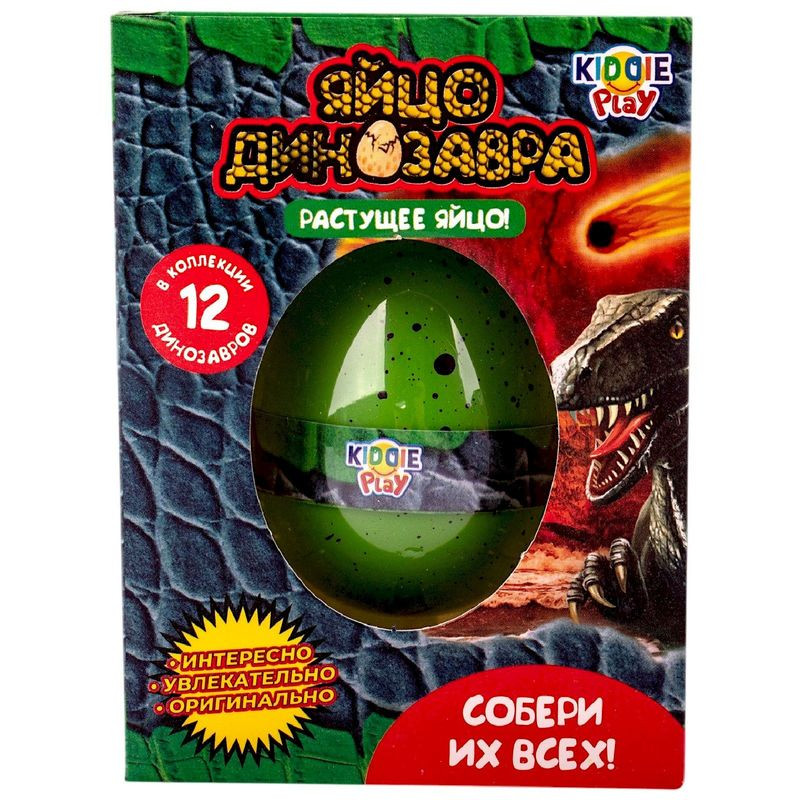 Изображение товара Игрушка KiddiePlay Яйцо динозавра развивающая для детей безопасная