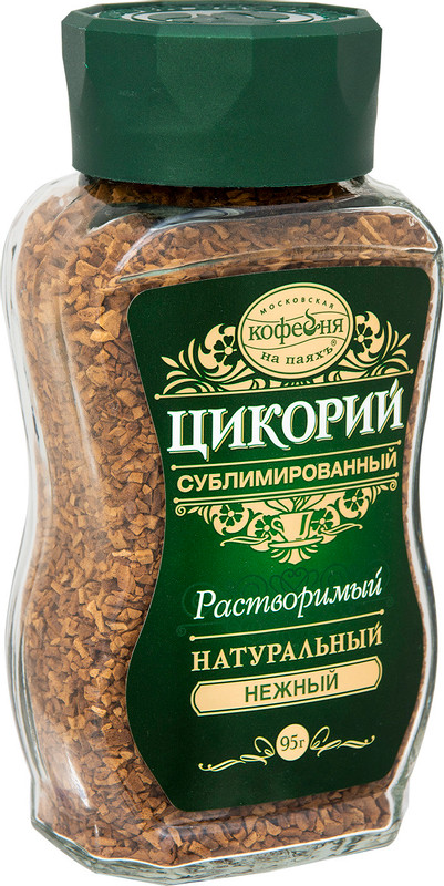 Изображение товара Цикорий Московская кофейня на паяхъ Нежный 95г Натуральный продукт для напитков