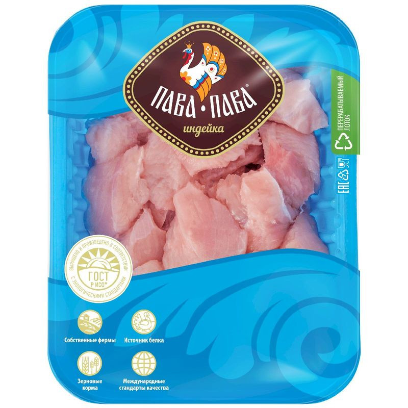 Изображение товара Азу из мяса индейки Пава-Пава, 600г