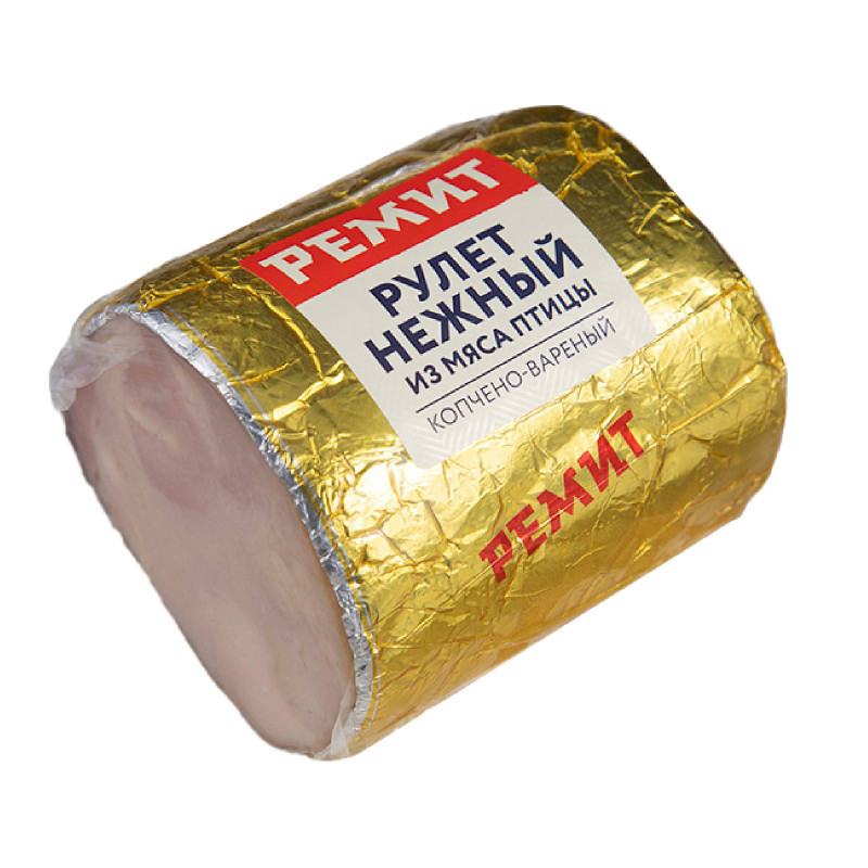 Изображение товара Рулет куриный Ремит Нежный варёно-копчёный