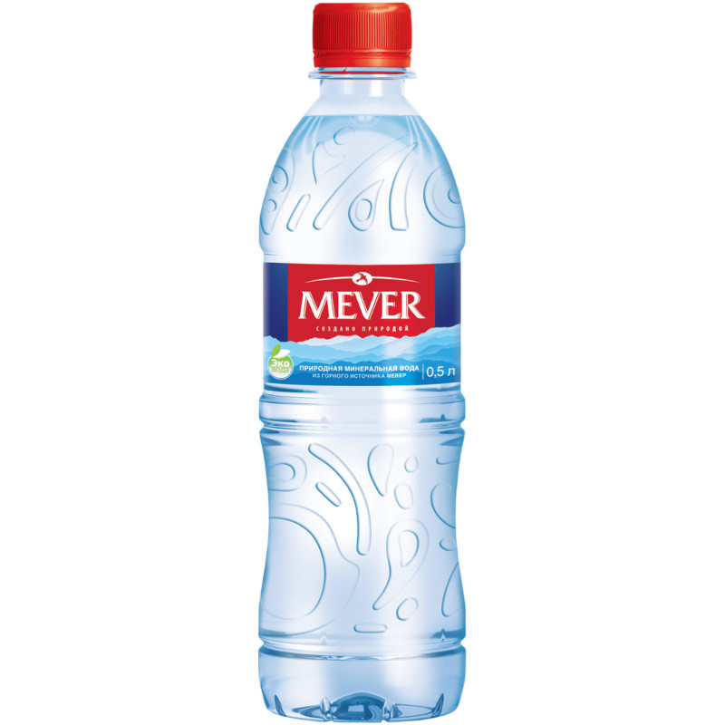 Изображение товара Вода Mever природная минеральная негазированная, 500мл