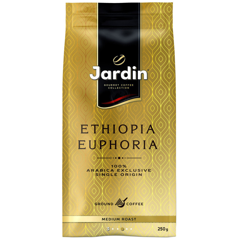 Изображение товара Кофе Jardin Ethiopia Euphoria молотый 250г натуральный арабика Россия