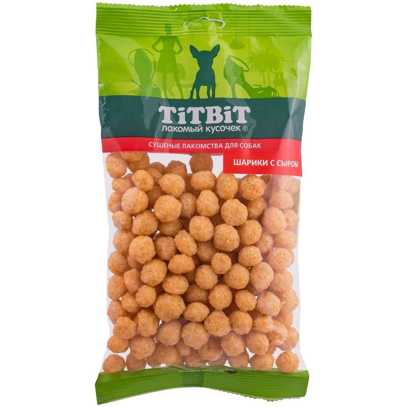 Изображение товара Лакомство для собак TitBit Золотая Коллекция с сыром 95 г