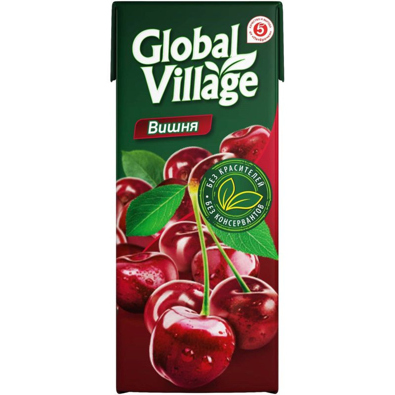 Изображение товара Нектар Global Village вишня, 200мл
