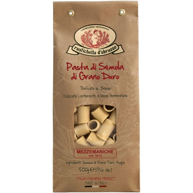 Изображение товара Макароны Rustichella d'Abruzzo Медземанике из твердых сортов пшеницы, 500г
