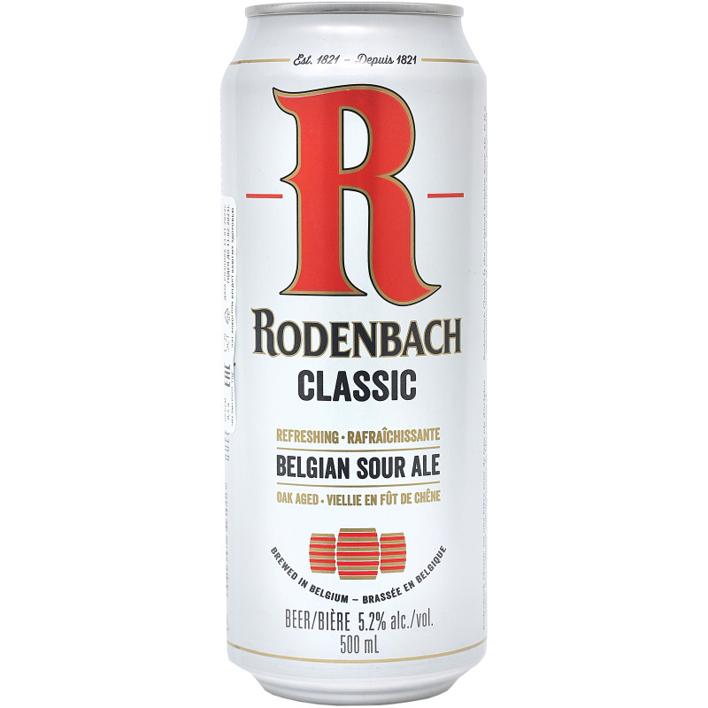 Изображение товара Пиво Rodenbach тёмное фильтрованное 5.2%, 500мл