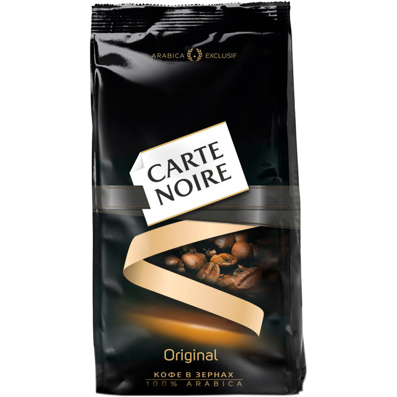 Изображение товара Кофе Carte Noire Original жареный в зёрнах, 800г