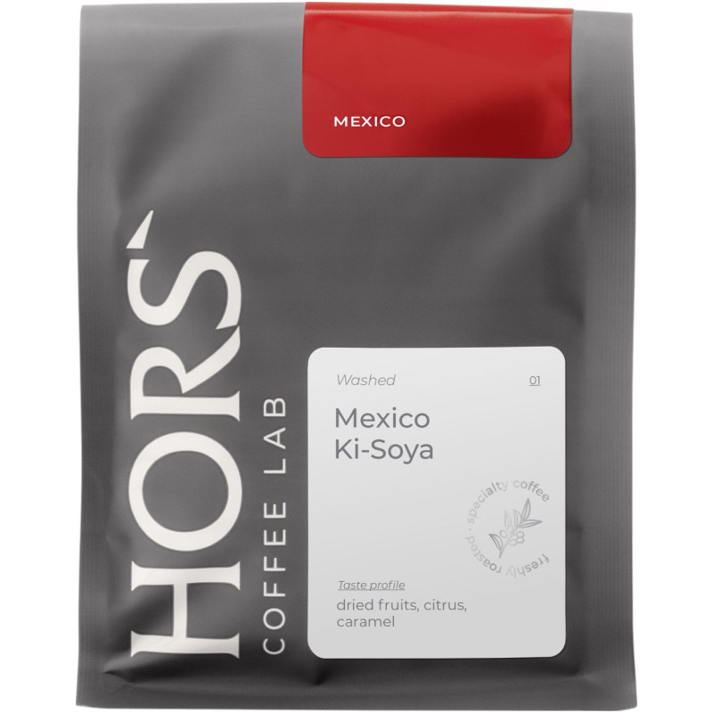 Изображение товара Кофе Hors' Coffee Lab Mexico Ki-Soya зерновой жареный, 250г