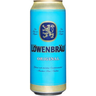Изображение товара Пиво Löwenbräu Оригинальное светлое 5.4%, 450мл