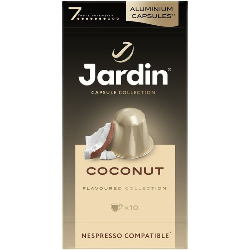 Изображение товара Кофе в капсулах Jardin Coconut с ароматом кокоса 10х5г