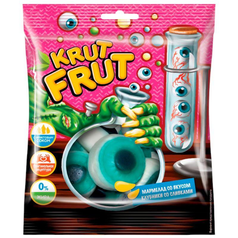 Изображение товара Мармелад Krut Frut Глаз жевательный, 70г