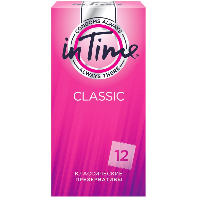 Изображение товара Презервативы In Time Classic №12 Латексные Гладкие 12 шт