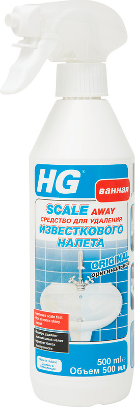Изображение товара Средство чистящее HG для удаления известкового налёта, 500мл