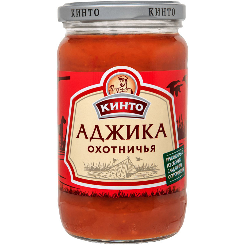 Изображение товара Соус Кинто Аджика Охотничья перечный, 360мл