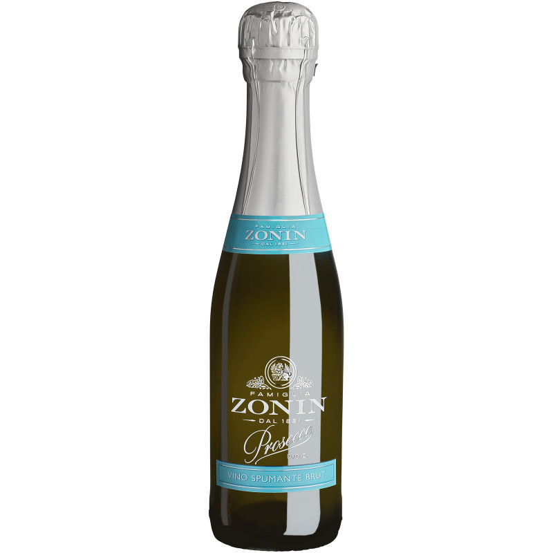 Изображение товара Вино игристое Zonin Famiglia Prosecco белое брют Италия, 200мл