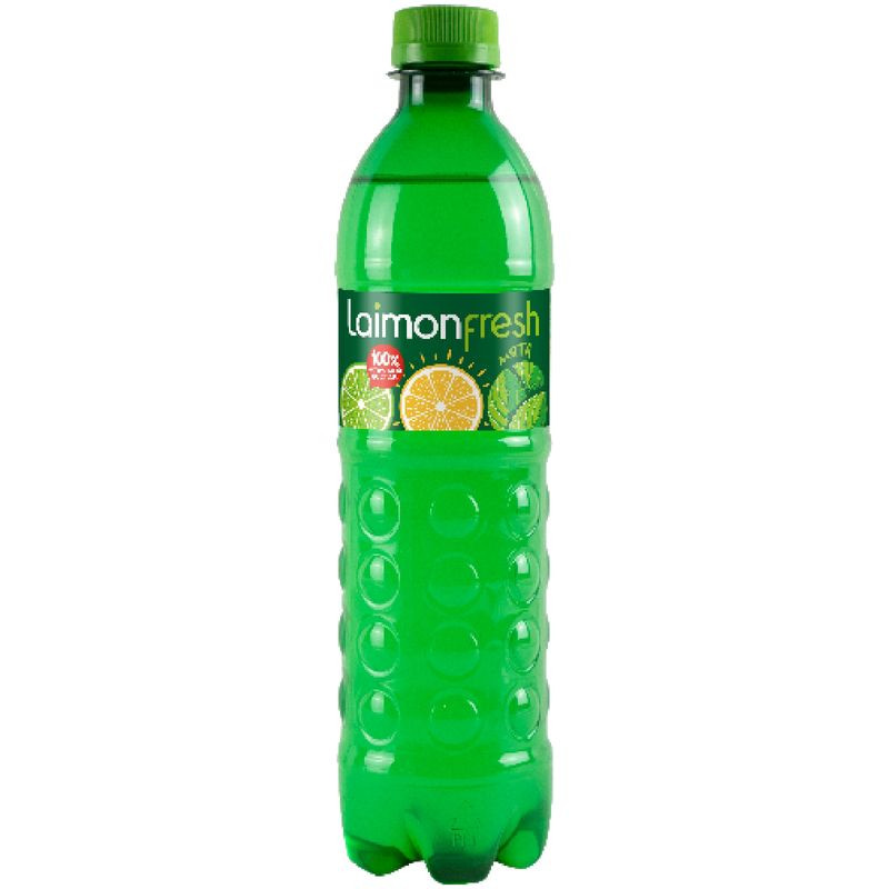 Изображение товара Газированный лимонад Laimon Fresh 500 мл натуральный прохладительный напиток