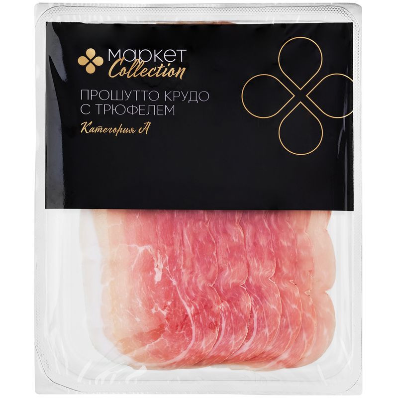 Изображение товара Прошутто Крудо с трюфелем из свинины сыровяленый Маркет Collection 70г